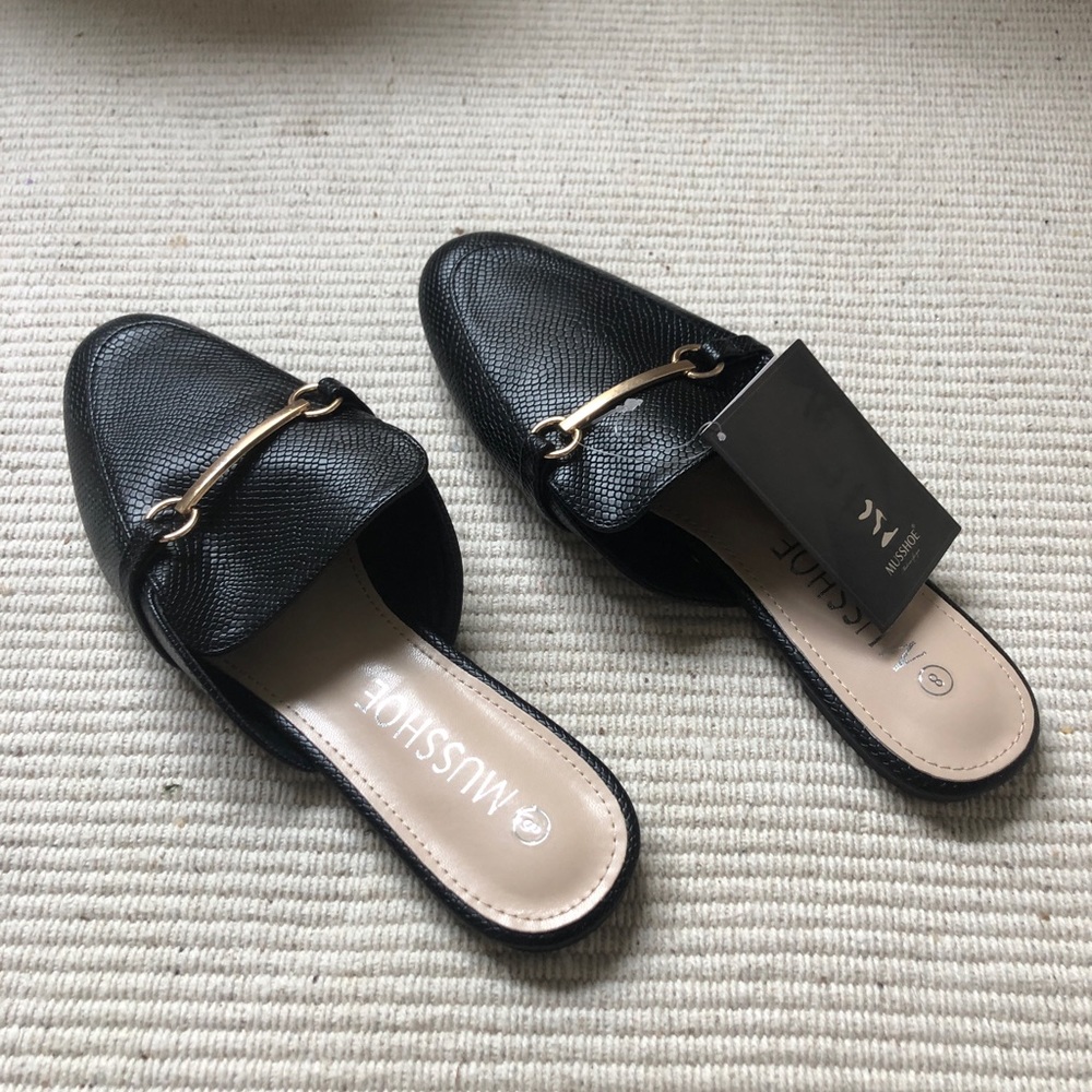 MUSSHOE Women Mules Comfortable Slip On Shoe